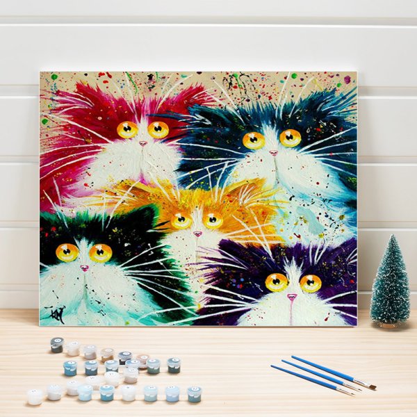 Котенок живопись