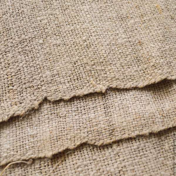 Ткань из конопляного волокна