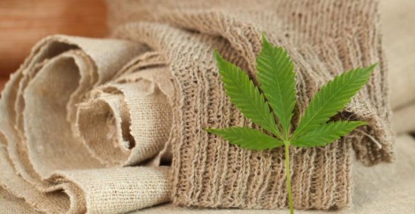 Ткань из конопляного волокна