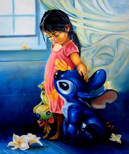 Лило и Стич anime