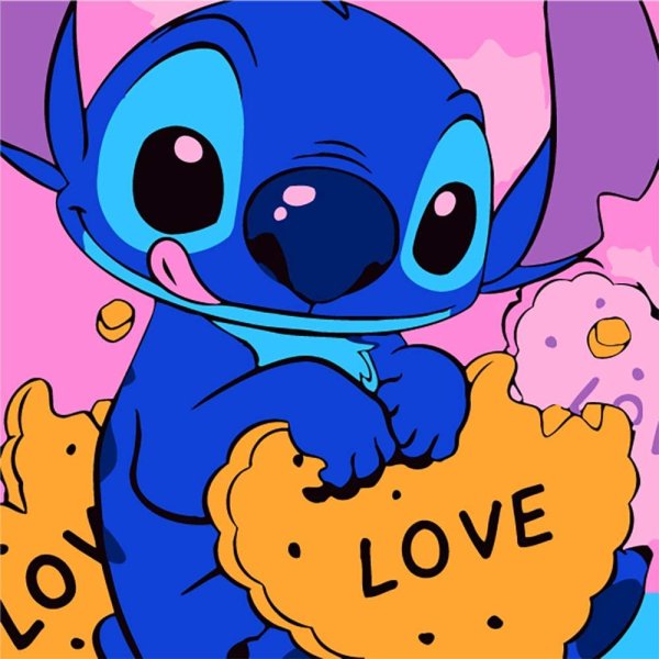 Картина на холсте со стичем