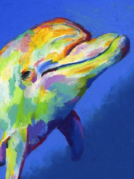 Рисование масляной пастелью