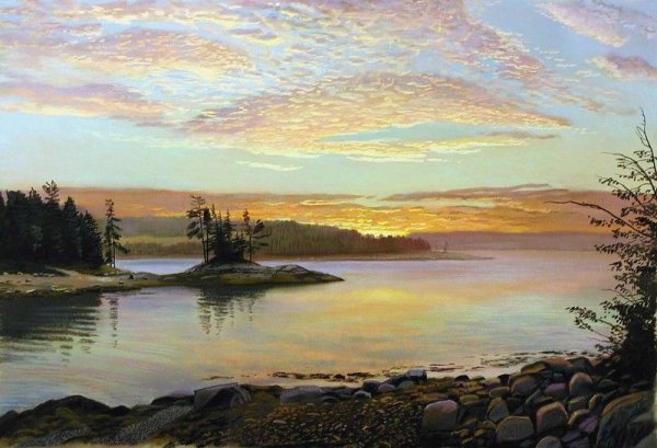 Рисунки пастелью