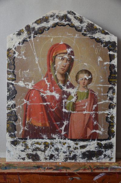 Православные иконы на холсте