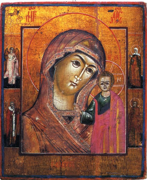 Милующая икона Божией матери