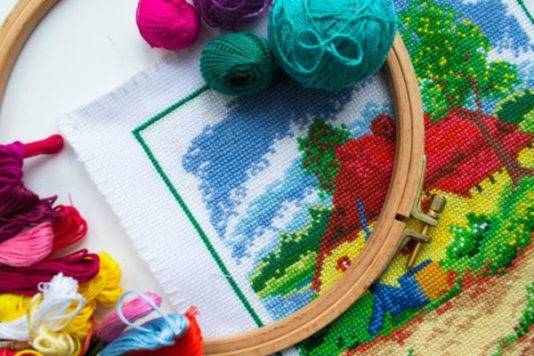 Абрис арт вышивка бисером