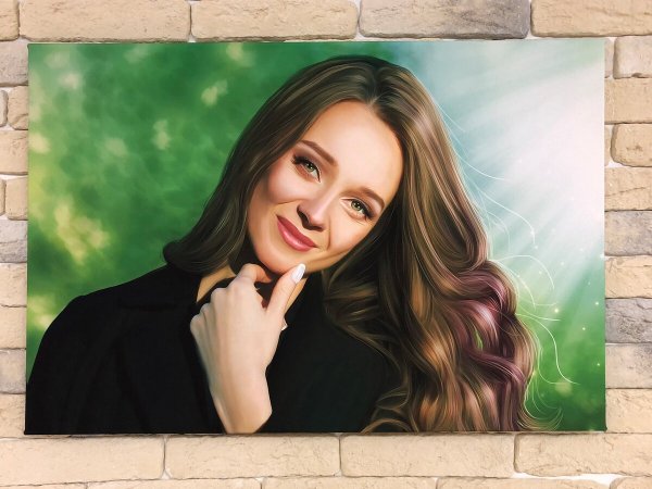 Групповой портрет маслом