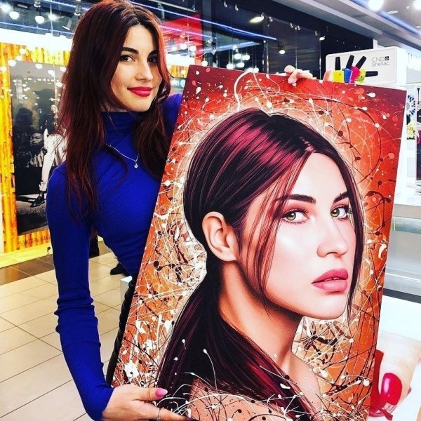 Современный парный портрет