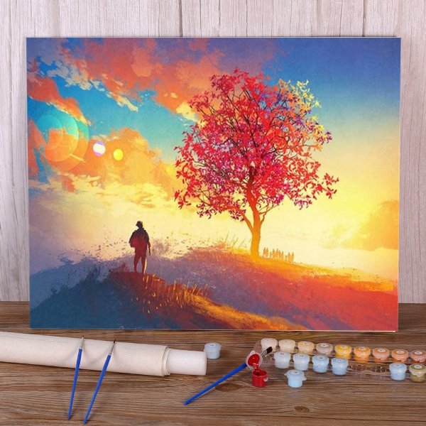 Акриловые краски для рисования на холсте