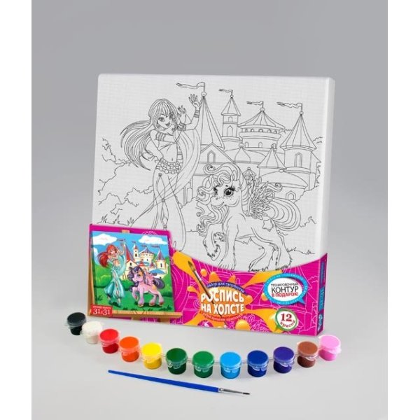 Живопись акрилом для детей