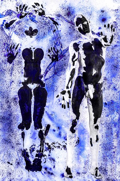 Поп арт семейный портрет