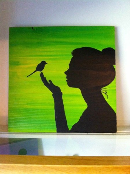 Глаз масляными красками