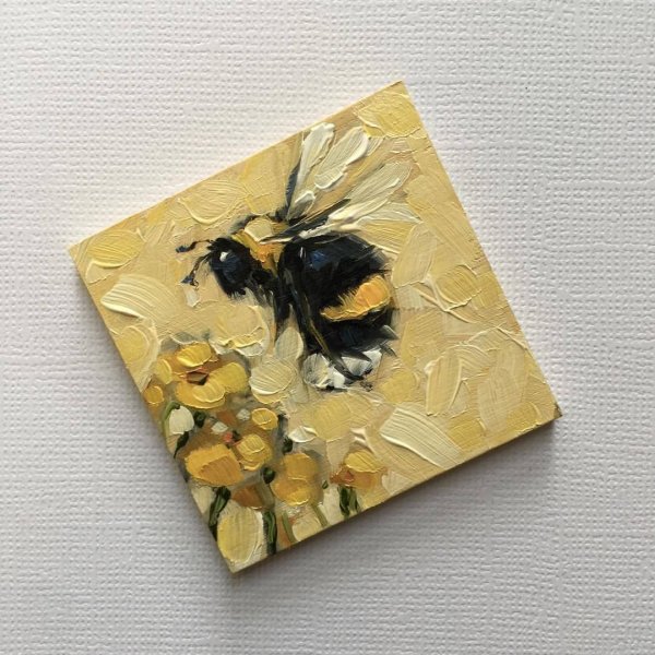 Глаз акрилом