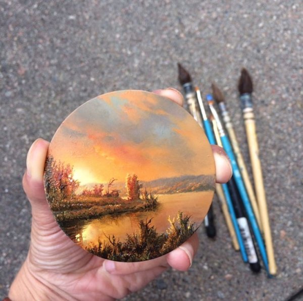 Хиппи живопись 2020