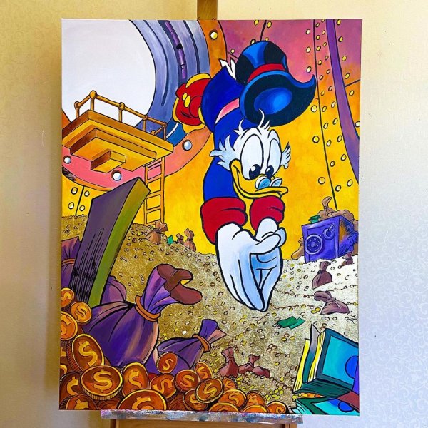 Скрудж макдак в хранилище