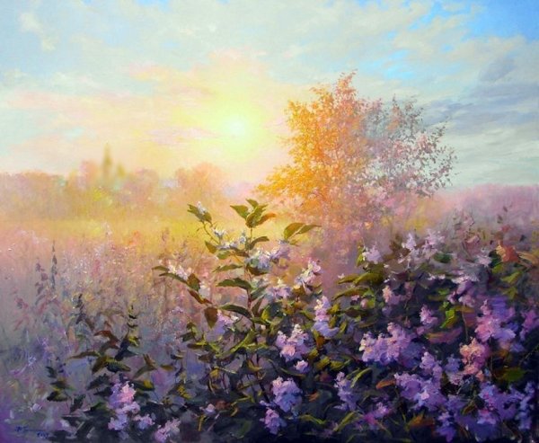 Поздняя Весна пейзаж