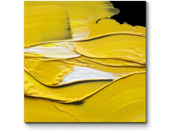 Абстракция с желтым цветом