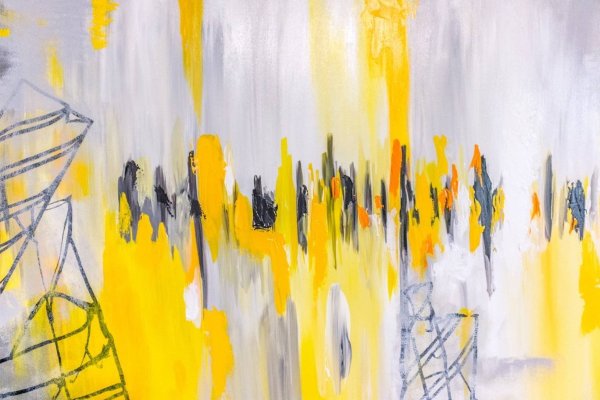 Желтый фактура краска