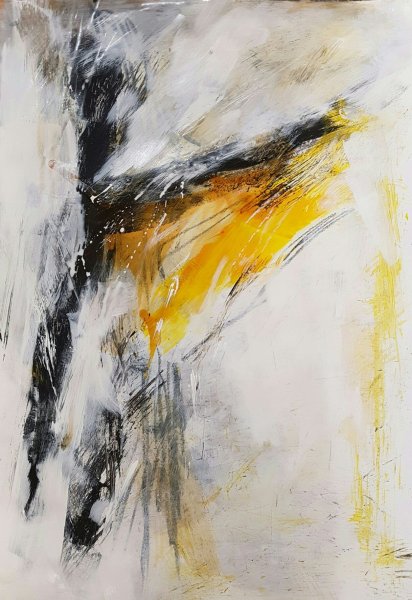 Сине желтая картина