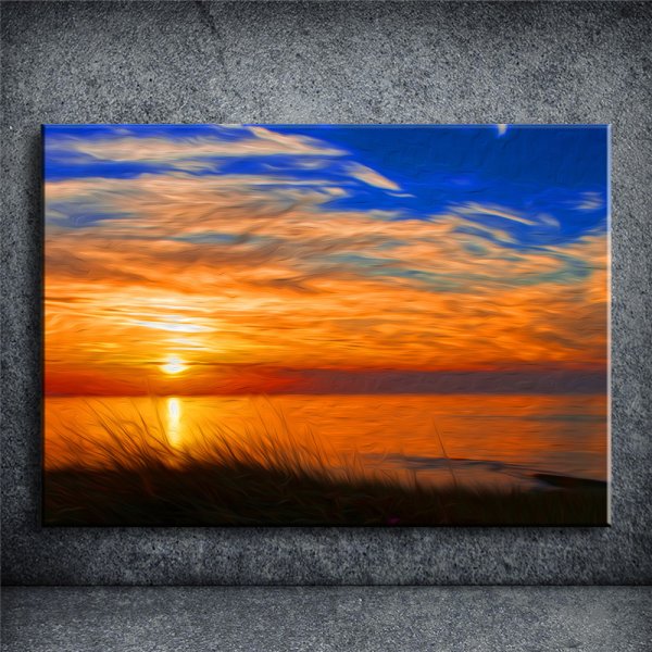Картины маслом на холсте закат