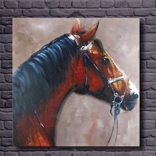 Картина на холсте конь