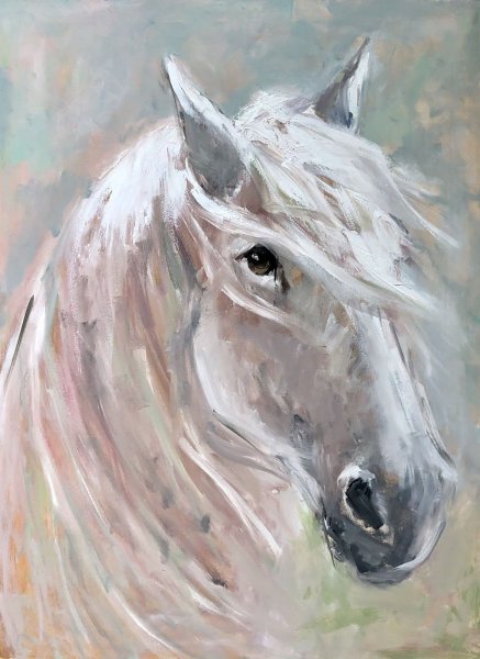 Конь маслом