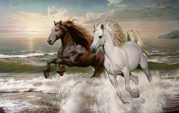 Лошади в живописи