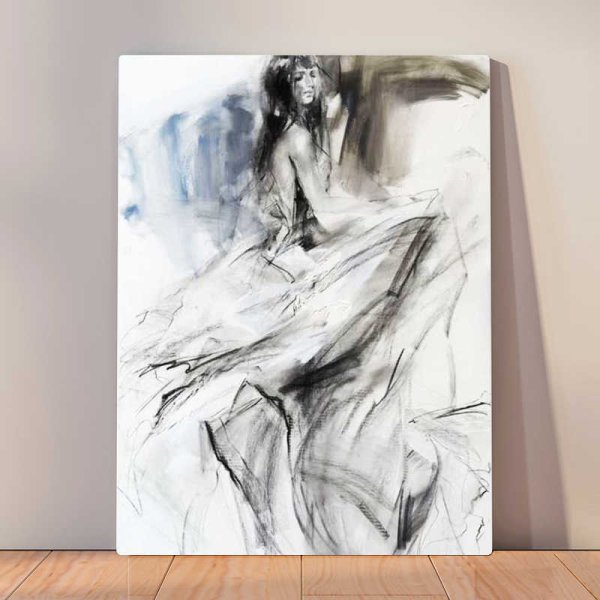 Набросок на холсте