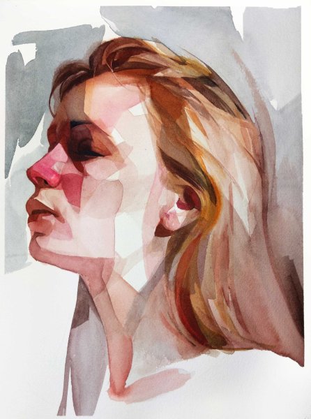 Рисунки на холсте карандашом