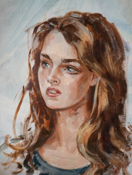 Эскизы на холсте