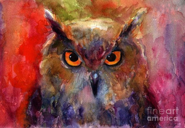 Импрессионист Сова