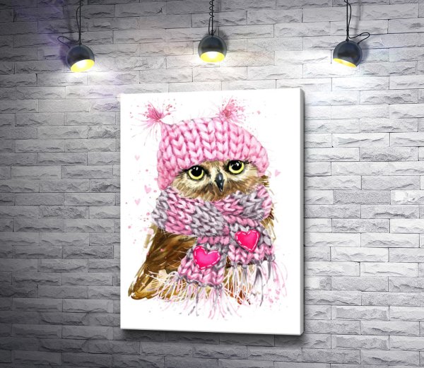 Совушки в шапках