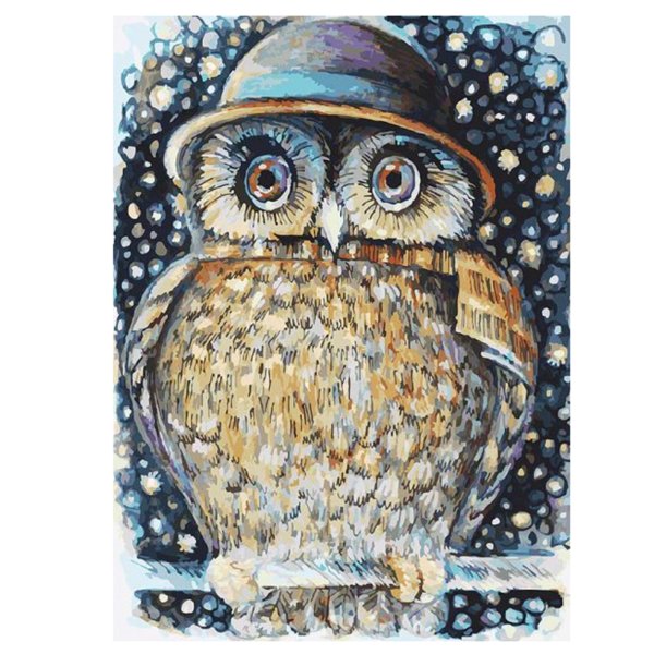 Алмазная мозайка Филин