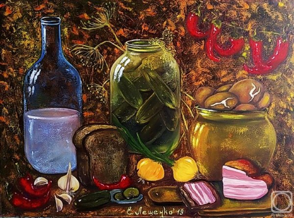 Натюрморт с соленьями