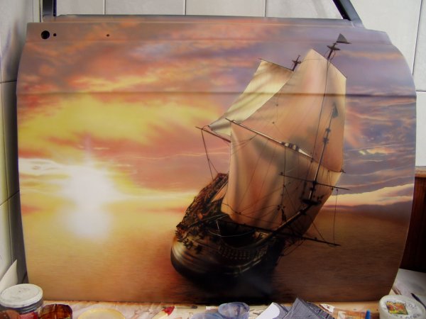 Аэрография живопись