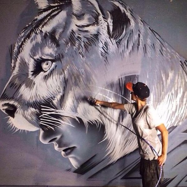 Живопись аэрографом