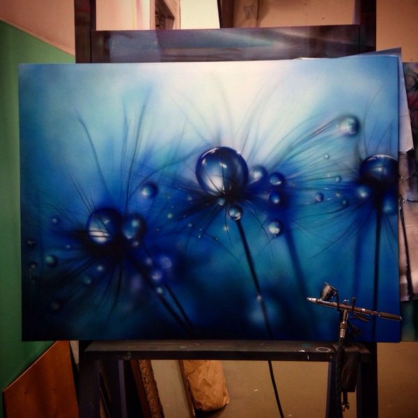 Живопись аэрографом