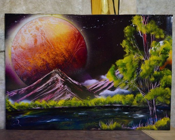 Аэрография живопись