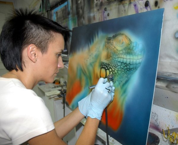 Аэрография живопись