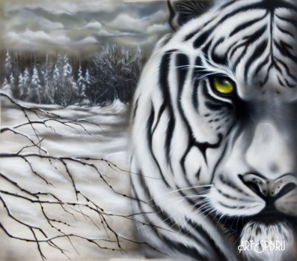 Живопись аэрографом