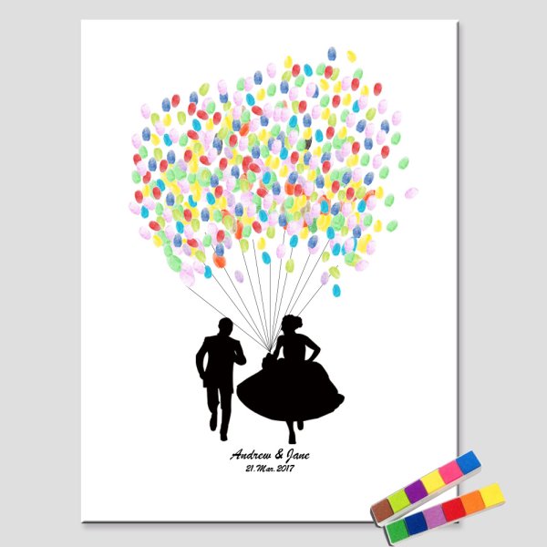 Воздушный шар для отпечатков