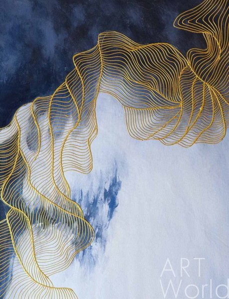 Золотые нити Трейси Ченг синий