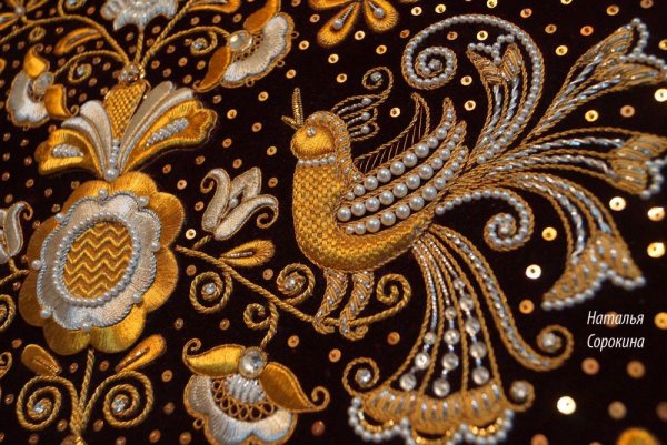 Торжокское золотное шитьё