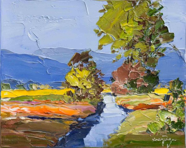 Живопись мастихином Агеев