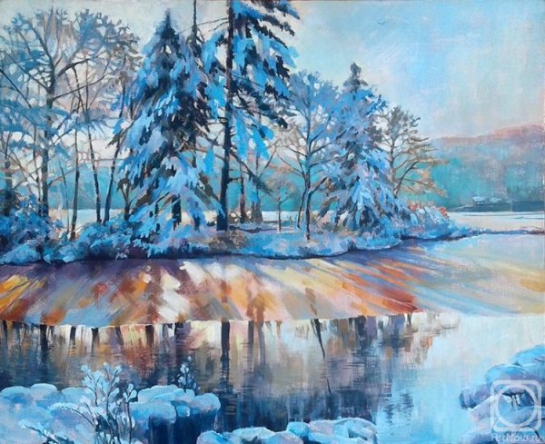 Художник пейзажист Мартынов