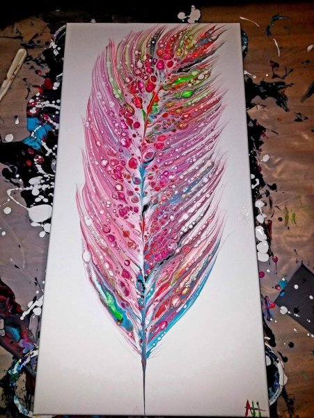 Пейзажи из ниток