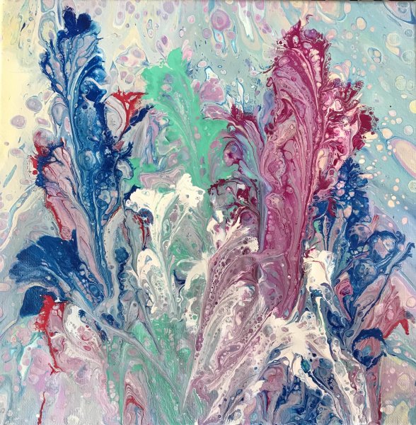 Картины из цветных ниток