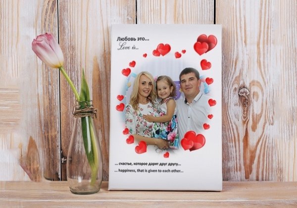 Картина на холсте в стиле лав ИС