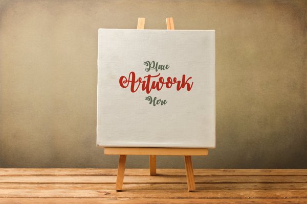 Мокап холст