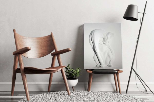 Мокапы для картин в интерьере